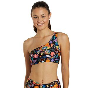 PUMA One Strap Multicolor Rainbow Pride Swim Top Size XL NEW NWOT